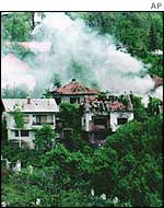 Sarajevo under attack